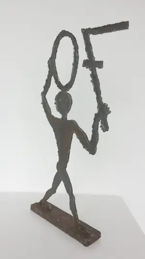 Albrecht Genin - Metalen sculptuur, Figur 70 kopen? Bied vanaf 150!