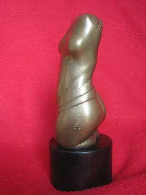 Brons (Onbekend) - Torso van een vrouw. kopen? Bied vanaf 95!