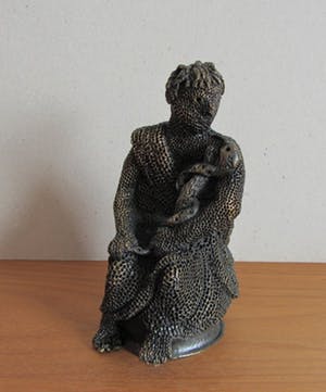 Carolein Smit - Carolein Smit, bronzen beeldje "Asklepios" kopen? Bied vanaf 350!