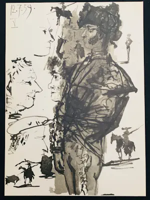 Pablo Picasso - “Toros y Toreros, Bullfighters". kopen? Bied vanaf 39!