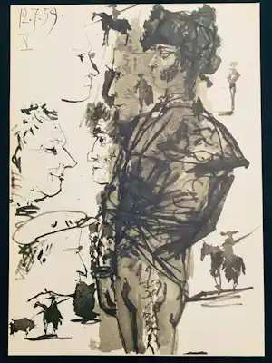 Pablo Picasso - “Toros y Toreros, Bullfighters". kopen? Bied vanaf 39!