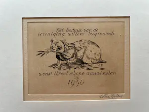 Wim Zwiers - lot van 3 etsjes kopen? Bied vanaf 35!