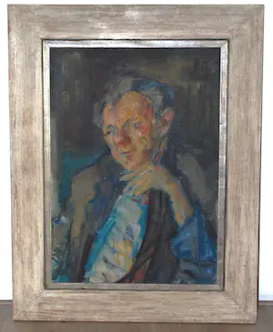 Steven Kwint - Portret - olieverf op linnen, 1965 - Heijdenrijk lijst kopen? Bied vanaf 295!