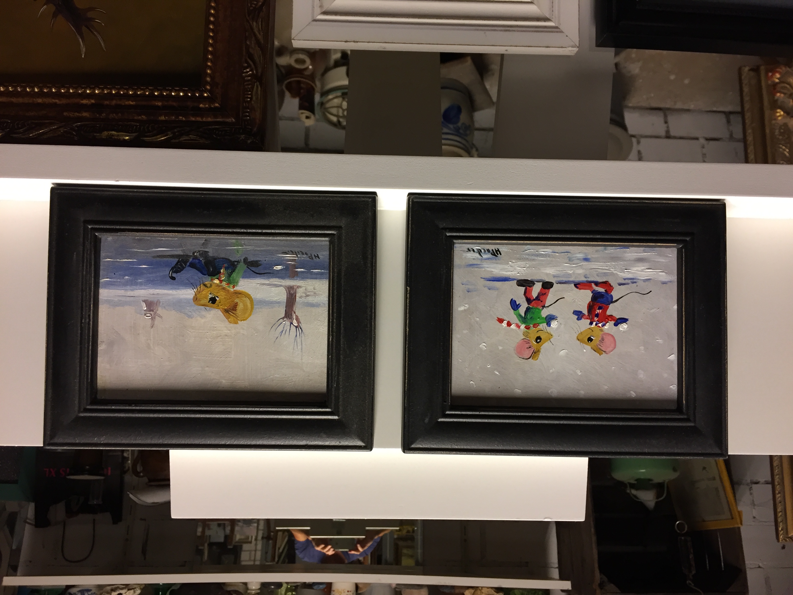 Henk Poeder - Muisjes in de sneeuw verkocht voor € 55!