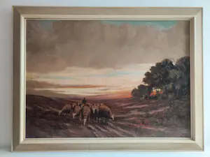 Gerrit Koppenol - Avondrood over de Heide kopen? Bied vanaf 55!