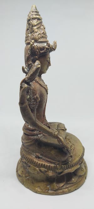 Brons (Onbekend) - Antieke Shiva in Verada Mudra houding 1890 kopen? Bied vanaf 85!