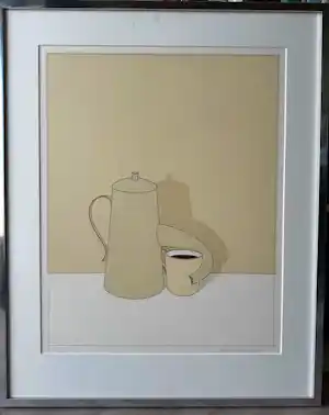 Jeroen Henneman - Koffiepot en kopje verkocht voor € 200!