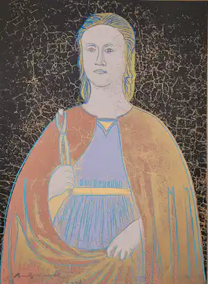 Andy Warhol - Saint Apollonia (F&S II.332) - 1984 - 79/250 kopen? Bied vanaf 12900!