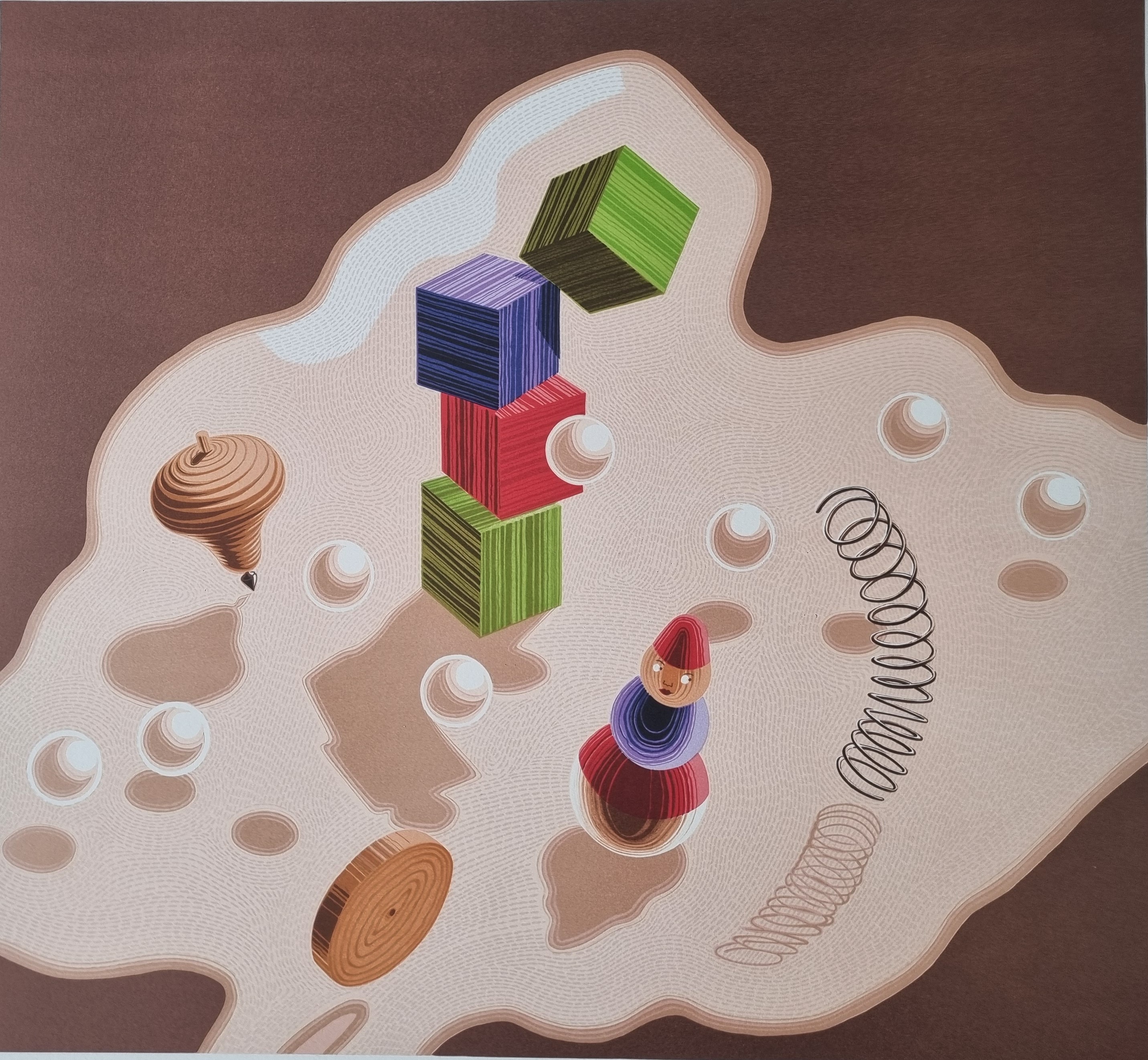 Victor Vasarely - Etude de mouvement - Jouets - Toys kopen? Bied vanaf 325!