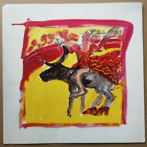 Henk van Vessem - Vrouw op Stier. kopen? Bied vanaf 59!