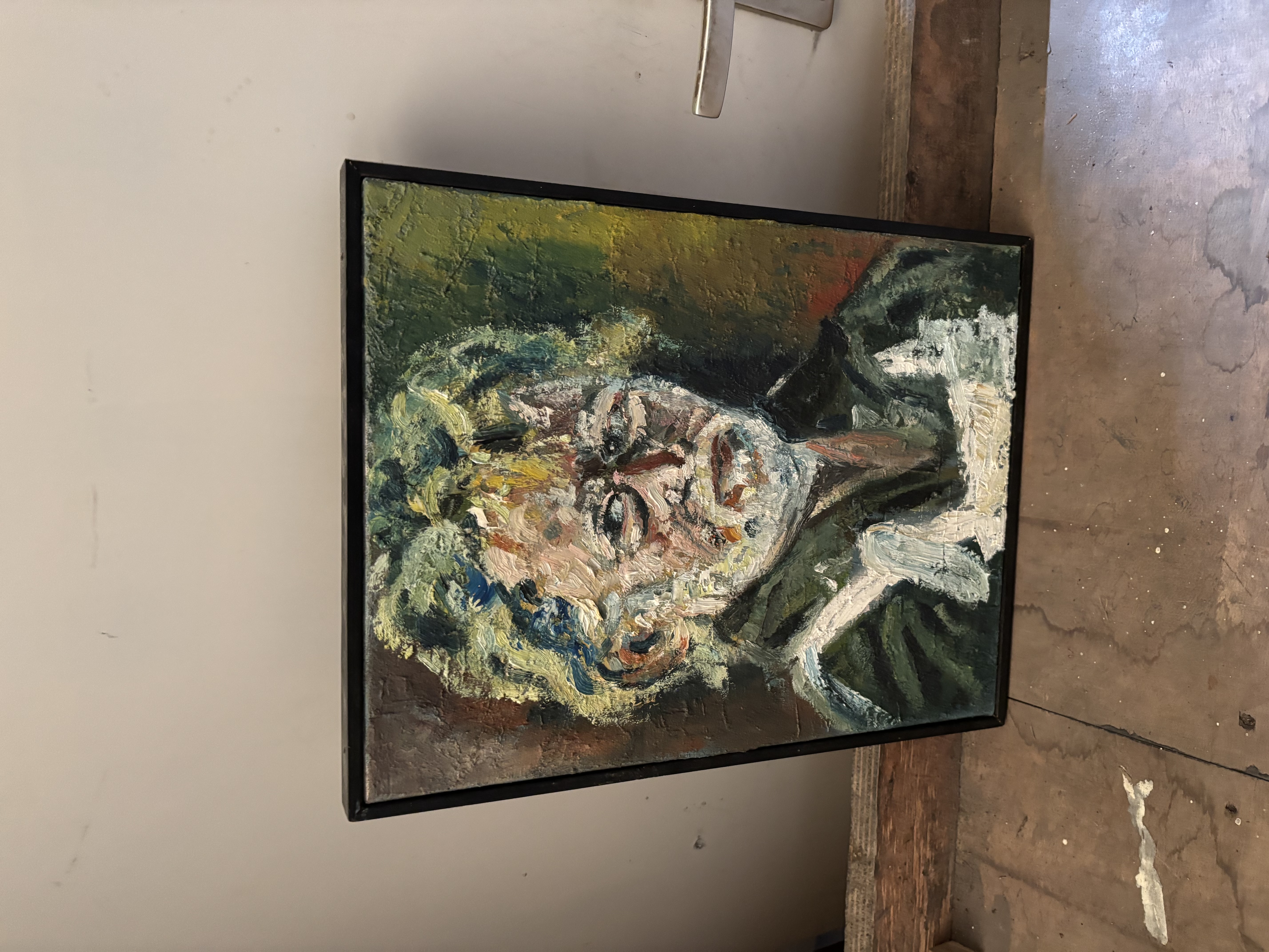 Rinus Blomsteel - Zelfportret kopen? Bied vanaf 80!