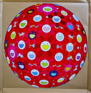 Takashi Murakami - FIREBALL RED kopen? Bied vanaf 1650!