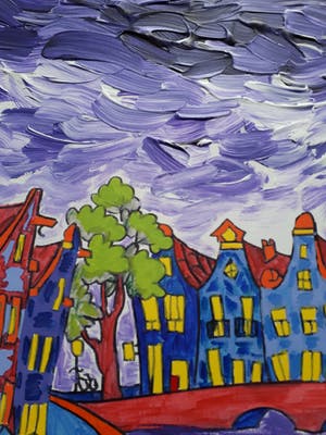 Elena Polyakova - Purple evening in Amsterdam kopen? Bied vanaf 125!