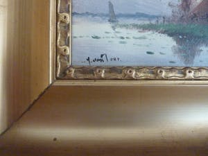 Niet of onleesbaar gesigneerd - J.van Toor kopen? Bied vanaf 10!