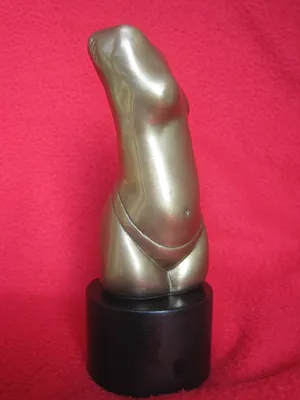 Brons (Onbekend) - Torso van een vrouw. kopen? Bied vanaf 95!