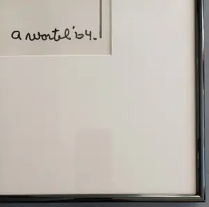 Ans Wortel - lichamen van het oude roodland – gouache - ingelijst kopen? Bied vanaf 269!