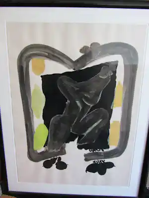 Lei Molin - Collage - Zonder titel verkocht voor € 350!