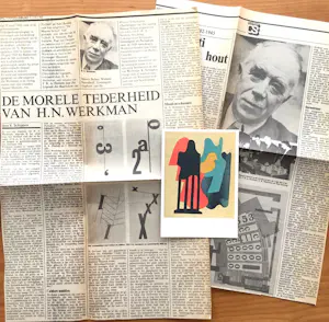 Hendrik Werkman - Jan Mankes - 11 Items - Boeken - Catalogus - Facsimile - Knipsels kopen? Bied vanaf 56!