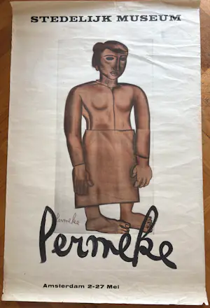 Constant Permeke - Affiche Stedelijk Museum Amsterdam 1947 kopen? Bied vanaf 100!