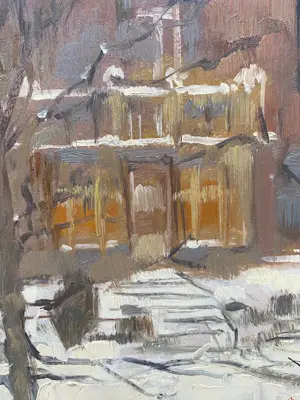 Niet of onleesbaar gesigneerd - villa in winter kopen? Bied vanaf 1!