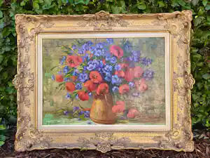 Gustave Pynaert - Bloementuil in vaas kopen? Bied vanaf 175!