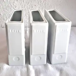 Rosenthal - Rarität 3 Porzellan Vasen LEITZ-ORDNER Exklusiv für die Firma LEITZ 1996 kopen? Bied vanaf 120!