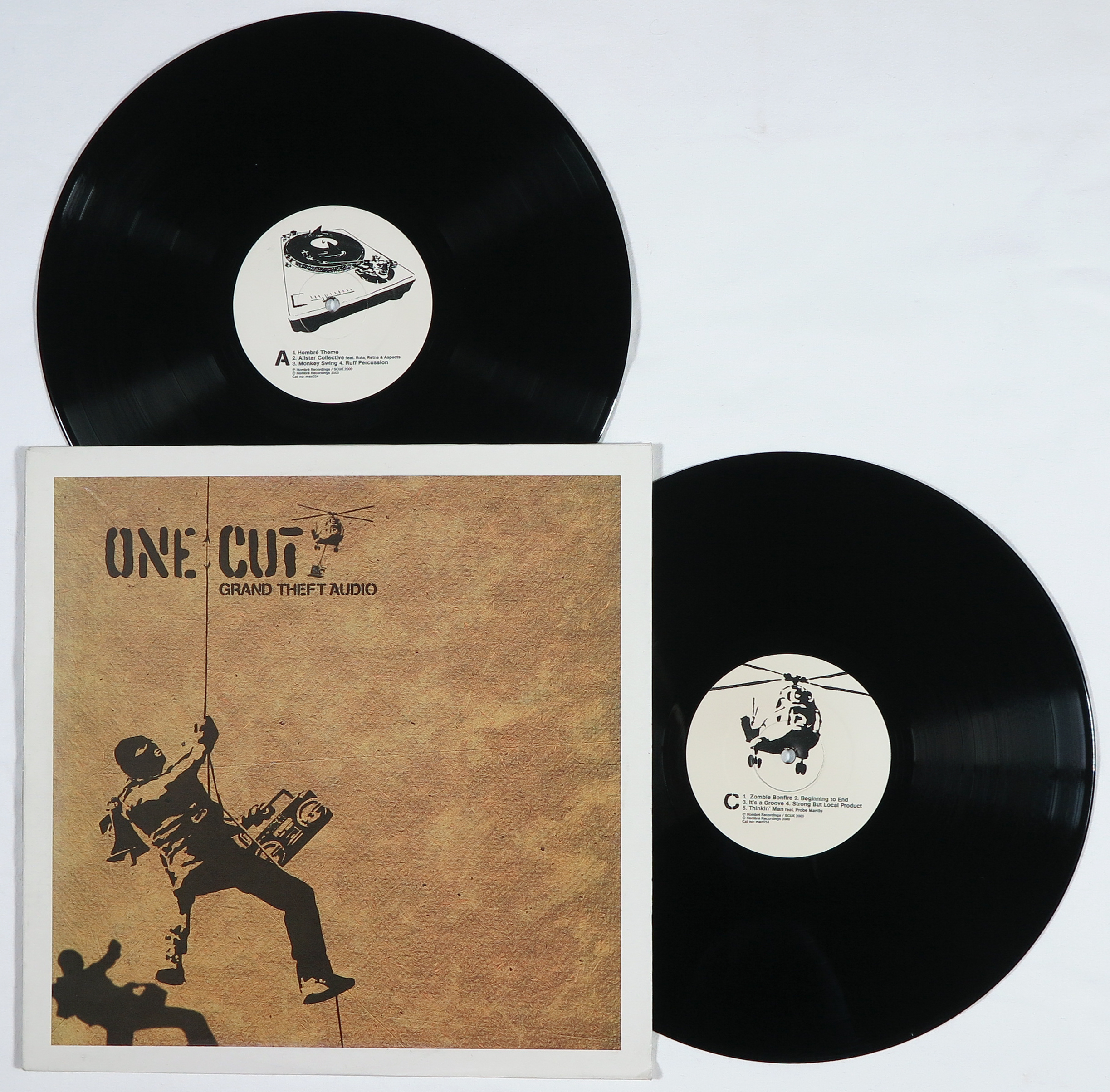 Banksy - LP-hoes, One Cut: Grand Theft Audio Verkocht