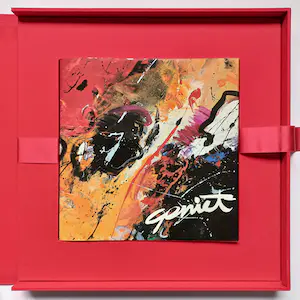 Gerriet Postma - Wie de liefde wil, krijgt ook de pijn (ingelijste gouache bij monografie) kopen? Bied vanaf 395!