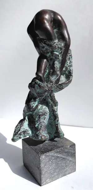 Pepe Gregoire - Middelpunt vliedende kracht, bronzen beeld kopen? Bied vanaf 495!