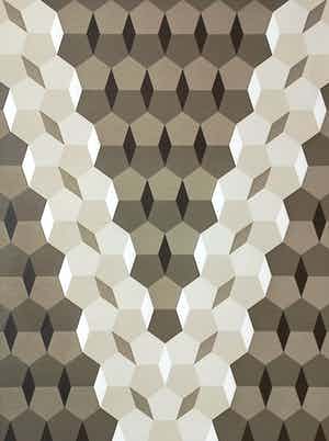 Gerard Caris - Structure 6c2, zeefdruk verkocht voor € 60!