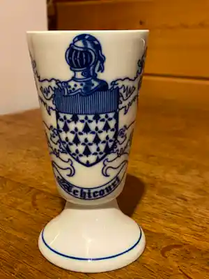 Royal Limoges - Lanterne & Soustre-atelier van Henri Caudron (Porcelaine d'Artois, Arras kopen? Bied vanaf 30!