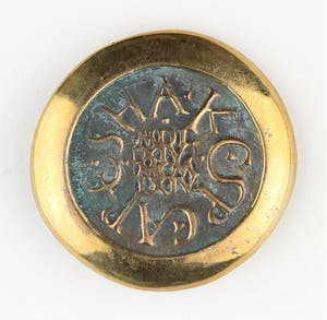 Piet Esser - Bronzen penning: Shakespeare, 1964 kopen? Bied vanaf 70!