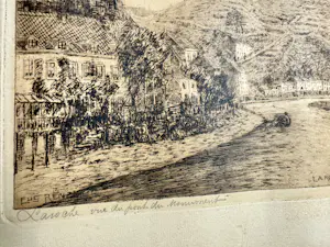 Eugene Rensburg - laroche, vue du pu pont du monument kopen? Bied vanaf 35!