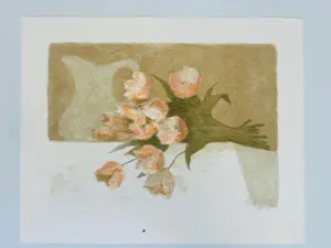 Mart Kempers - Bloemen op tafel met waterkan kopen? Bied vanaf 50!