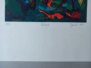 Gabriele Sperlich - Anbruch 2021 Holzschnitt Linolschnitt Irisdruck Auflage nur 50 Exemplare kopen? Bied vanaf 60!
