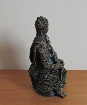 Carolein Smit - Carolein Smit, bronzen beeldje "Asklepios" kopen? Bied vanaf 350!