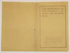 Ronald B. Kitaj - THE PREVENTION OF DESTITUTION kopen? Bied vanaf 200!