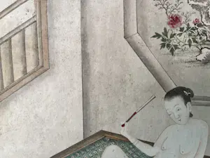 Niet of onleesbaar gesigneerd - China, watercolour, Qing dynasty (1644-1912), aquarel kopen? Bied vanaf 1!