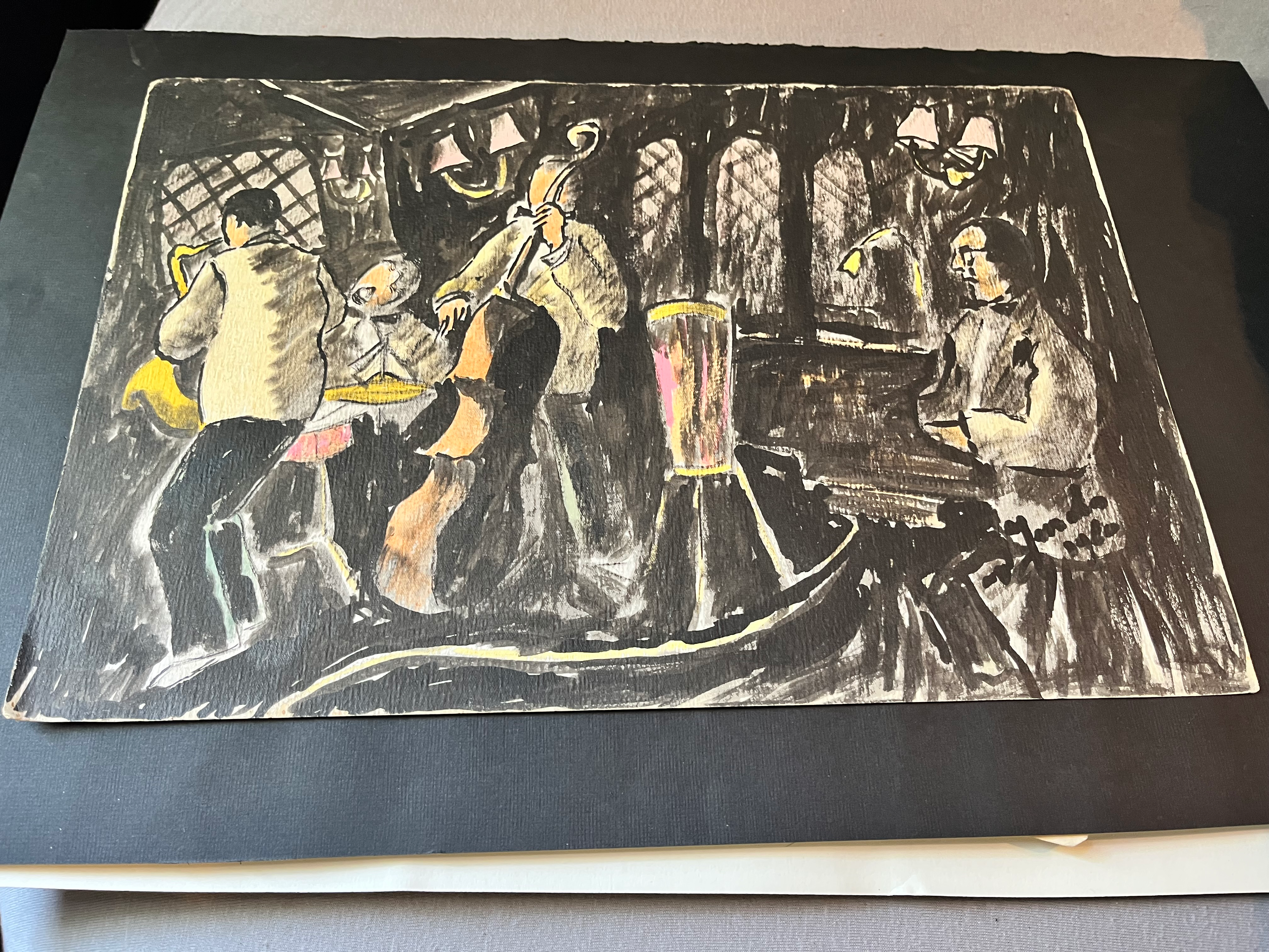 Wim Jurcka - Musici op cello en saxofoon kopen? Bied vanaf 50!