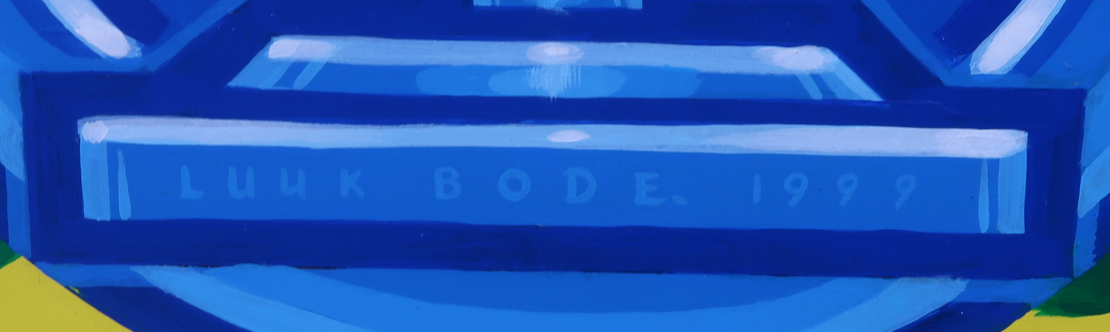 Luuk Bode - Acryl op hout, Zonder titel (Groot) kopen? Bied vanaf 350!