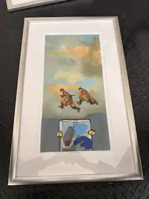 Hans Leyerzapf - De laatste werkdag verkocht voor € 120!