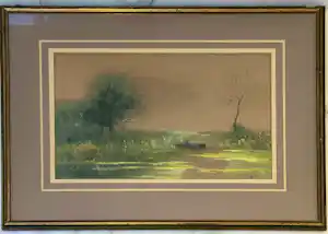 Johan Hendrik Doeleman - Ochtendgloren in de polder kopen? Bied vanaf 75!