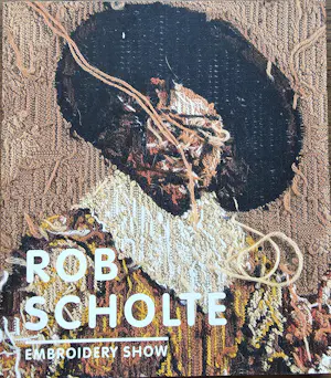 Rob Scholte - "Slipjacht" - Embroidery - 79 x 109 x 4 cm - Achterzijde gesigneerd - 2005 kopen? Bied vanaf 650!