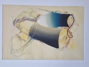 Hans Vredegoor - zeer grote in 200 geschilderde gemengde techniek "Tubes" - gesigneerd kopen? Bied vanaf 81!