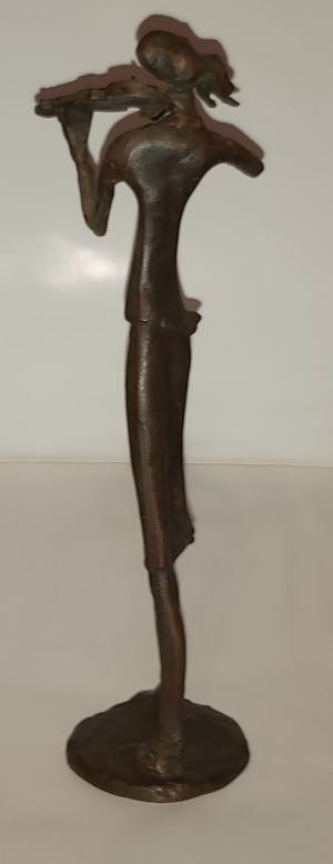 Brons (Onbekend) - Vioolspeelster kopen? Bied vanaf 35!