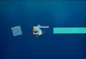 Rem Koolhaas - Ingelijste zeefdruk: Het drijvende zwembad kopen? Bied vanaf 1395!