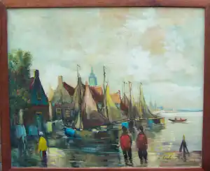 André Hambourg - De haven van Volendam kopen? Bied vanaf 300!