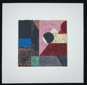 Henri Plaat - Gouache op papier, Abstract kopen? Bied vanaf 50!