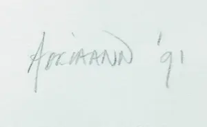 Adriaan Nieuwenhuis - Litho, Abstracte compositie kopen? Bied vanaf 1!