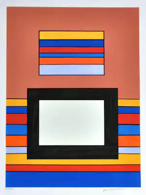 Guy Vandenbranden - Zeefdruk - Gesigneerd - 60x50 cm verkocht voor € 80!